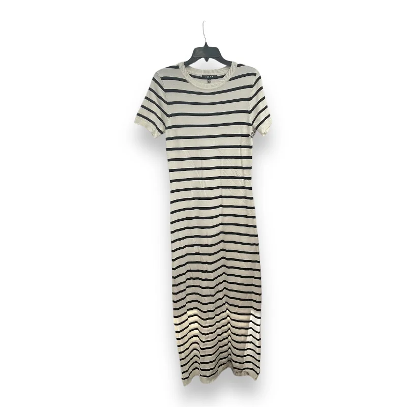 Dress Casual Maxi By Clothes Mentor In Striped Pattern, Size: L