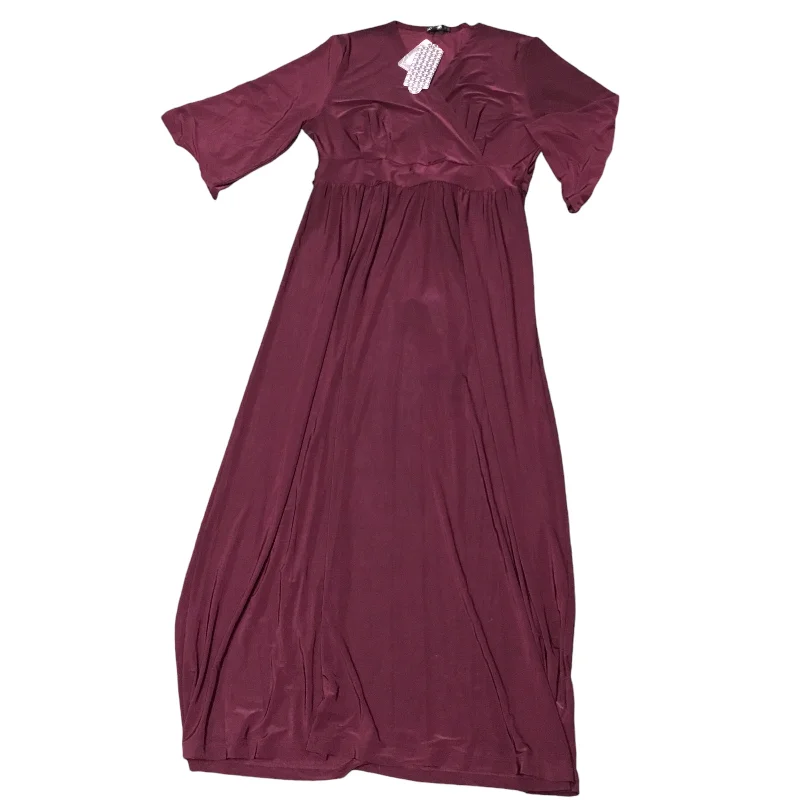 Dress Party Long By Clothes Mentor In Red, Size: 2x