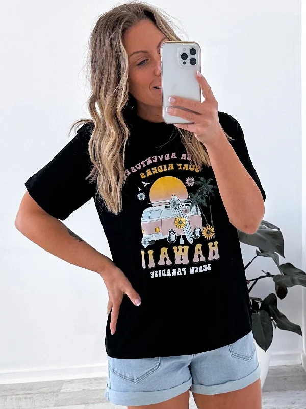 Hawaii Tee - Black