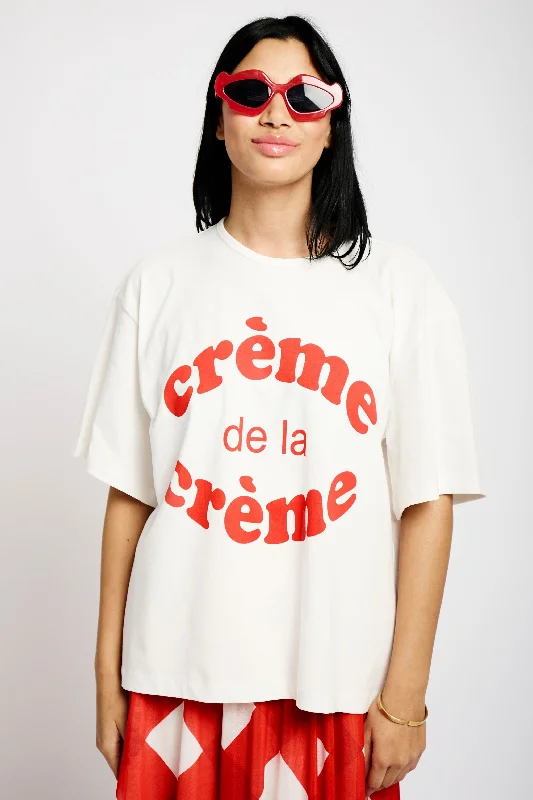 The Statement Tee with Creme De La Creme