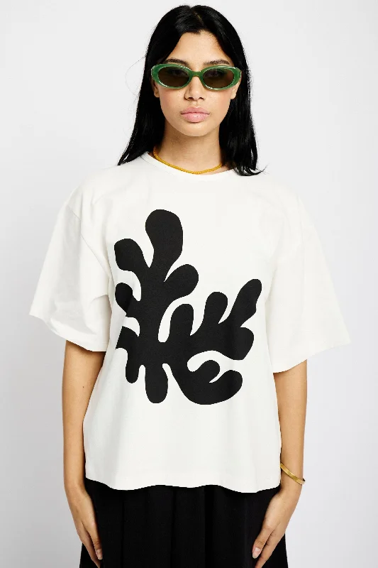 The Statement Tee with Mono Seaweed