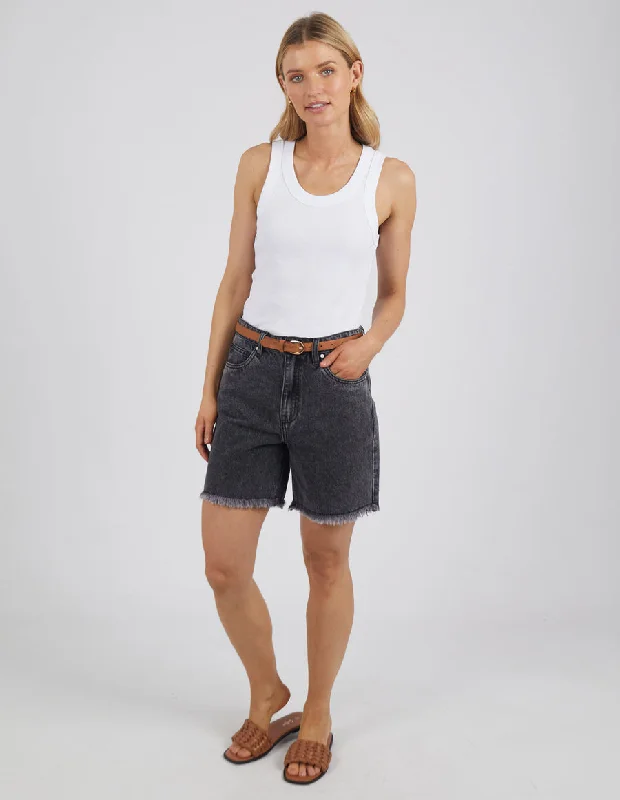 Foxwood Millie Short Washed Black