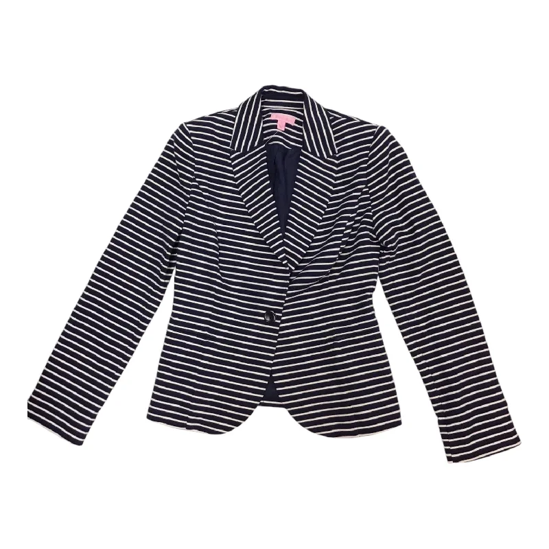 Blazer By Lilly Pulitzer In Striped Pattern, Size: S