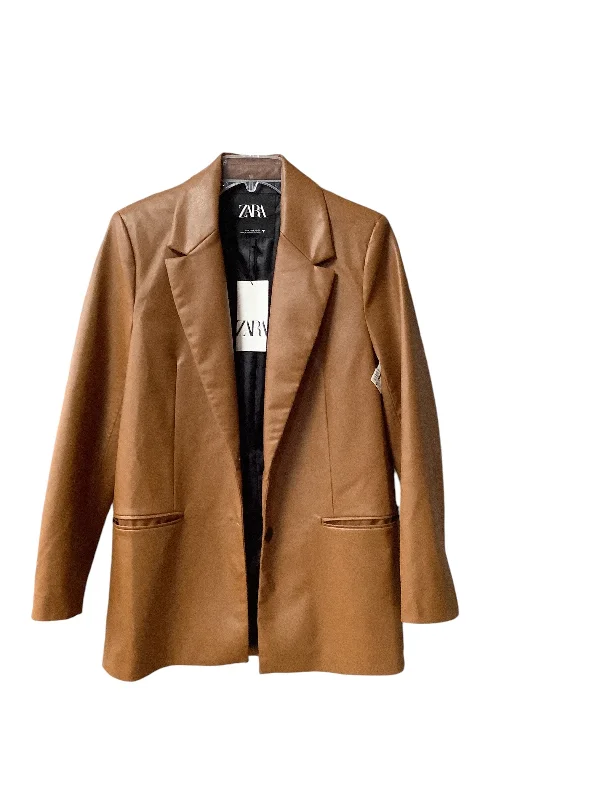 Blazer By Zara In Brown, Size: S