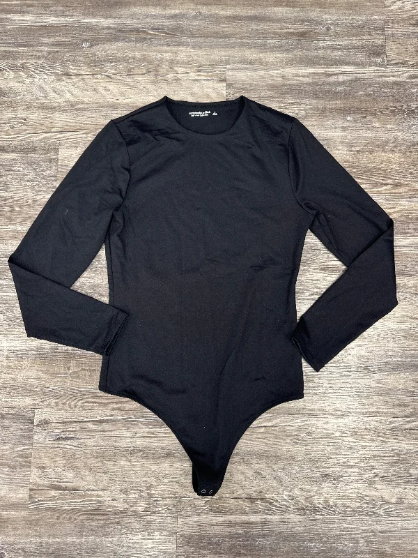 Bodysuit By Abercrombie And Fitch In Black, Size: L