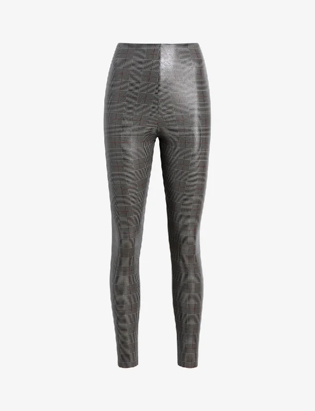 Faux Leather Print Legging