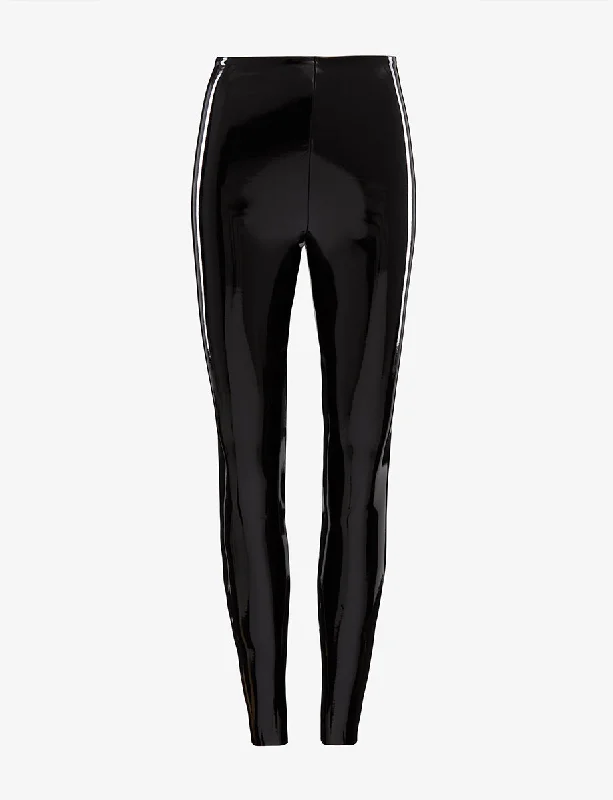 Faux Patent Leather Legging