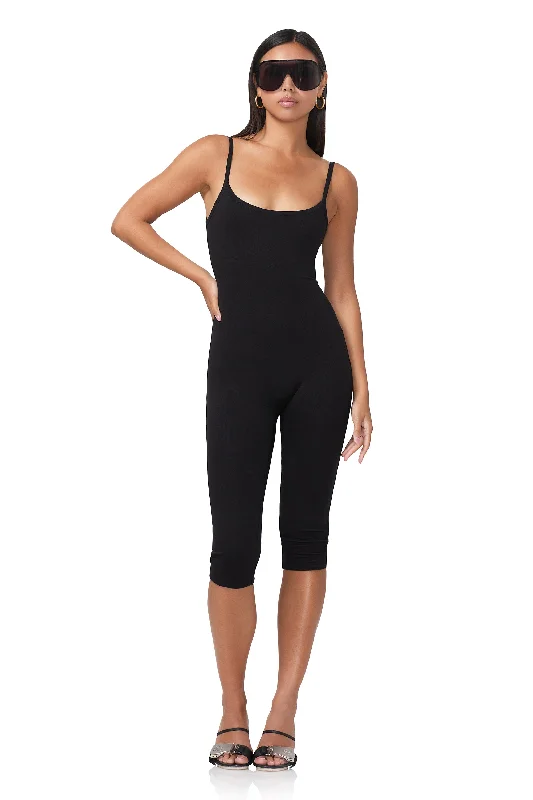 Rosaria Capri Catsuit - Noir