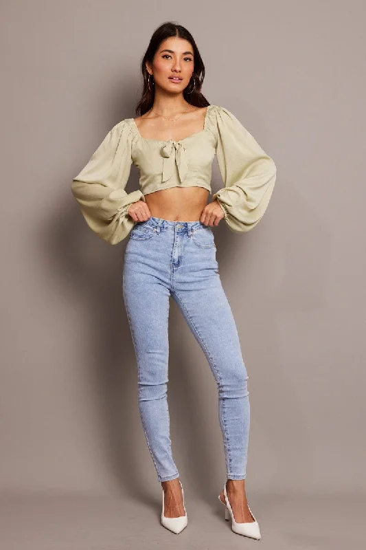 Denim Skinny Jean High Rise