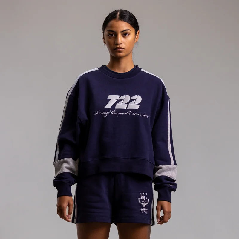 Ilabb Athletic Extra Crew Navy Grey Marle