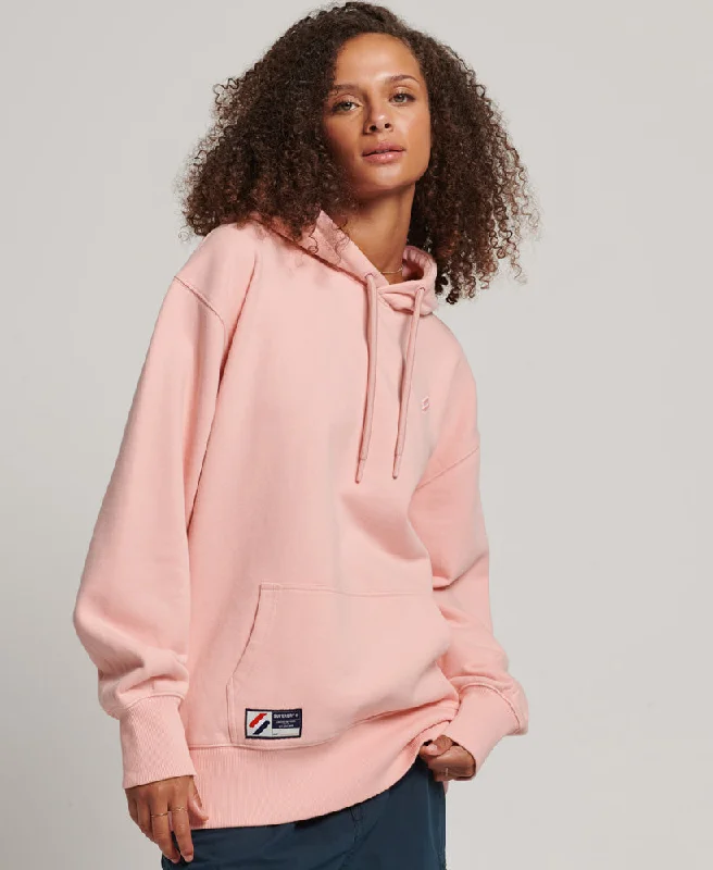 Code Essential Oversized Hoodie | Coral Blush