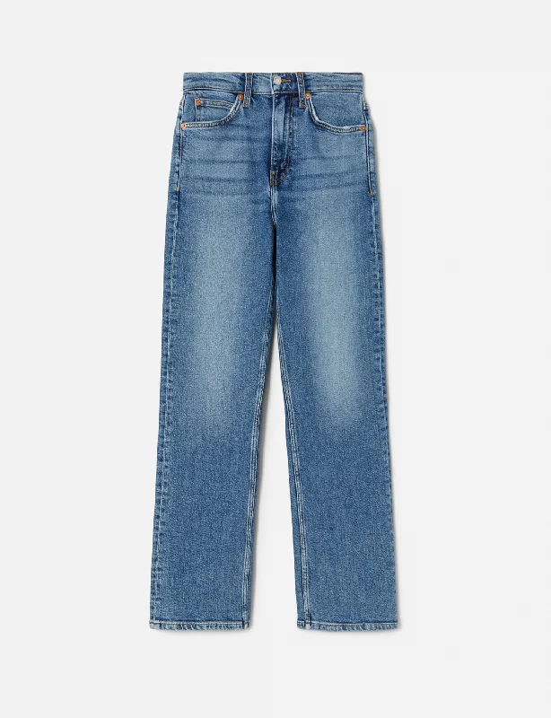 70s Crop Bootcut, Faded Rider